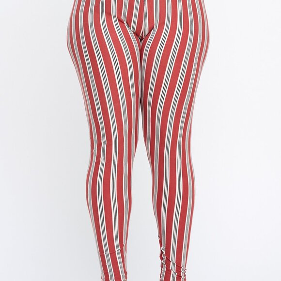 Plus Size Women's 4-Pack Multi-Pack of Randomly Assorted Fashion Lounge Leggings - Picture 14 of 16